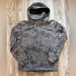AFTCO Reaper Camo Sweatshirt Hoodie Size Large EUC